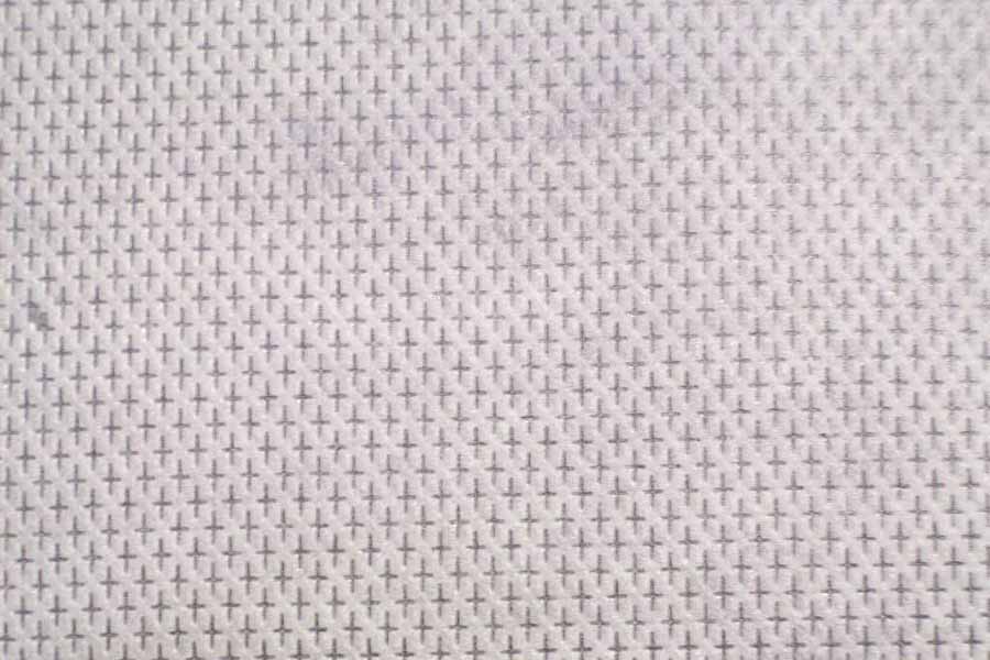 Embossed non-woven fabric